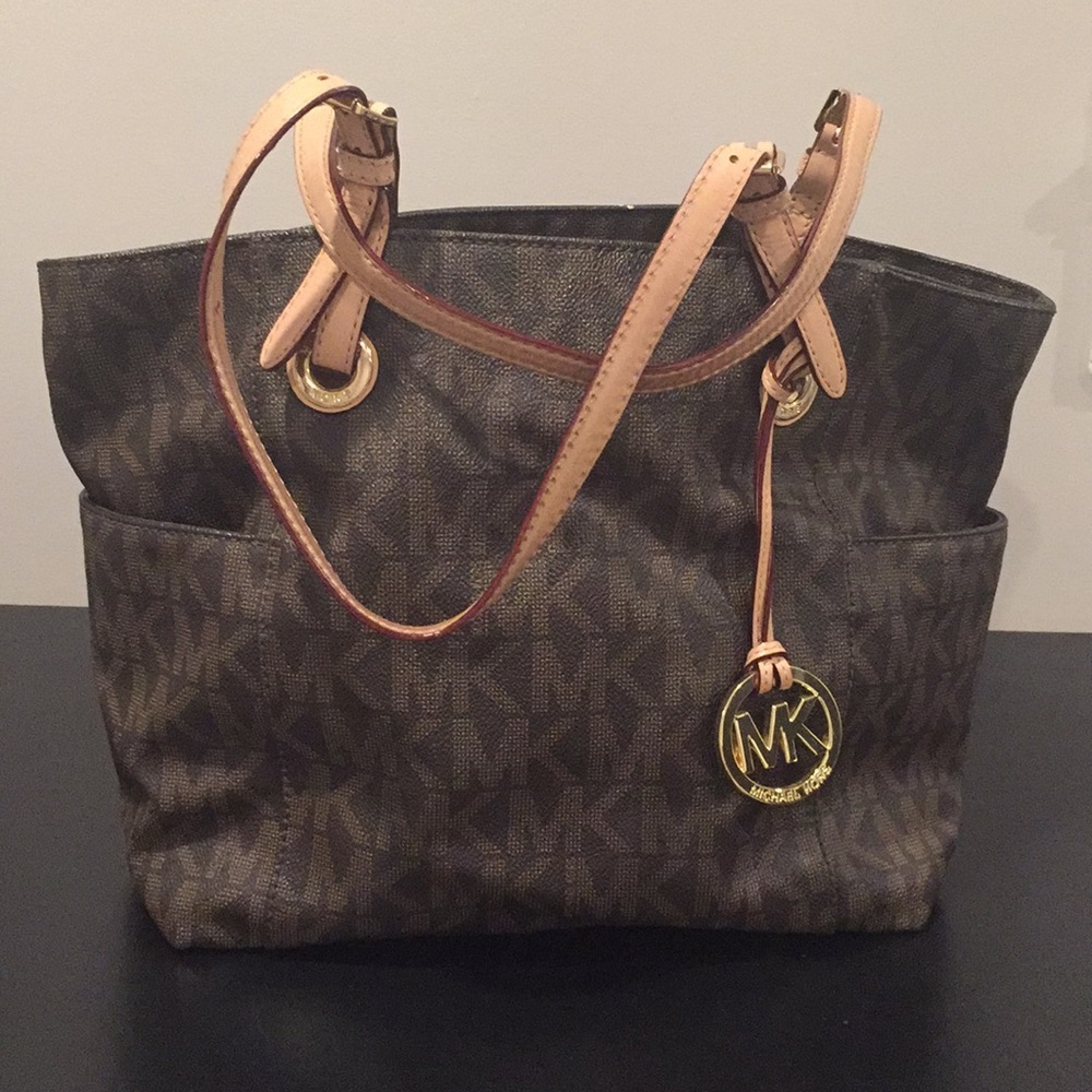Authentic Michael Kors monogram bag